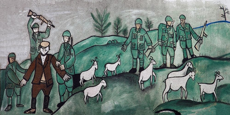 Picture of ORGOSOLO-SHEPHERDS-WAR-MURALS