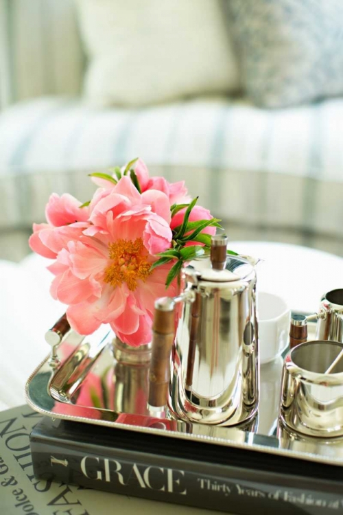 Picture of TEA AND FLOWERS