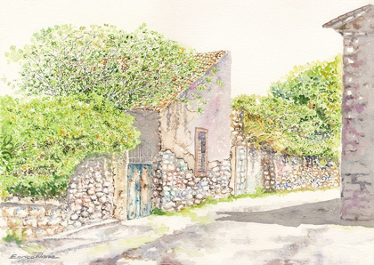 Picture of SLOW-LIFE-COUNTRY-SARDEGNA-WATERCOLOR