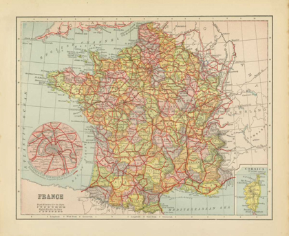 Picture of FRENCH MAP II