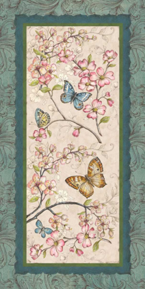 Picture of LE JARDIN BUTTERFLY PANEL I