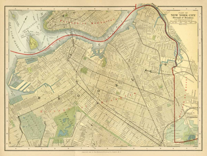 Picture of BROOKLYN MAP