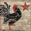 Picture of FARMHOUSE ROOSTER I
