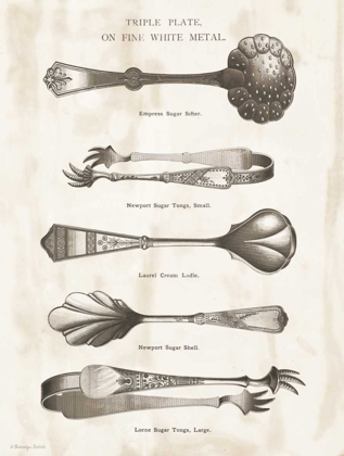 Picture of SERVING UTENSILS I