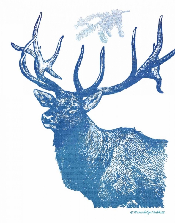 Picture of INDIGO DEER II