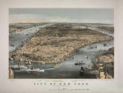 Picture of 1856 NYC MAP