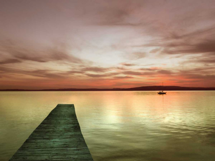 Picture of PIER AND SUNSET I