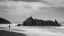 Picture of LONE FISHERMAN BW