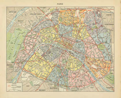 Picture of FRENCH MAP I