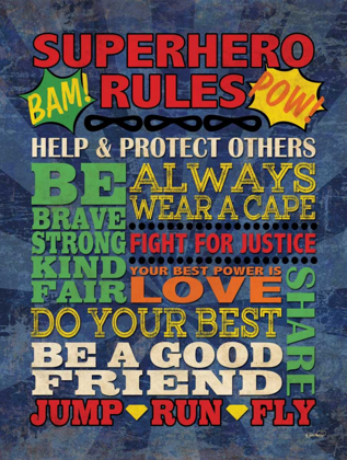Picture of SUPERHERO RULES