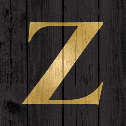 Picture of GOLD ALPHABET Z