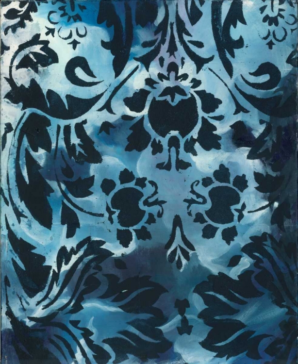 Picture of INDIGO PATTERNS III