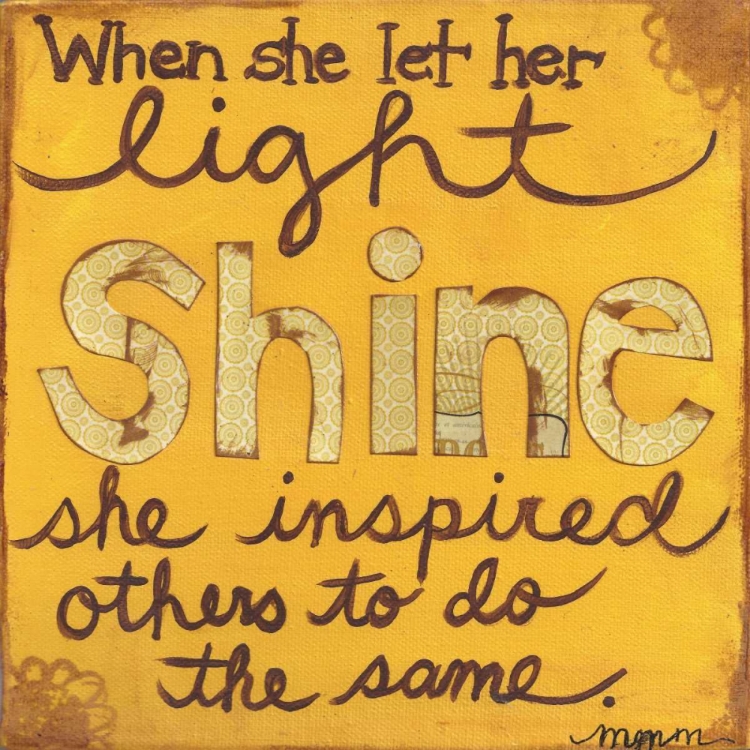 Picture of LET HER LIGHT SHINE