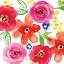 Picture of FLORAL MEDLEY I