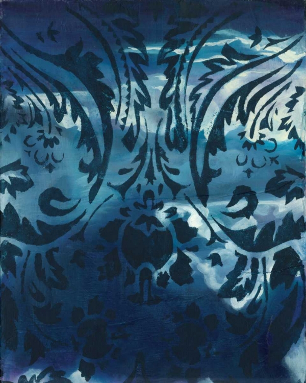 Picture of INDIGO PATTERNS IV