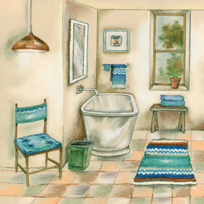 Picture of TILE BATH I