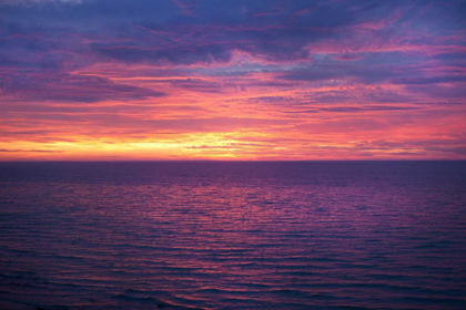 Picture of SUNSET AT SEA II