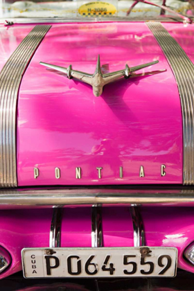 Picture of PINK CAR IN CUBA I