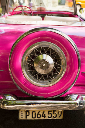 Picture of PINK CAR IN CUBA II