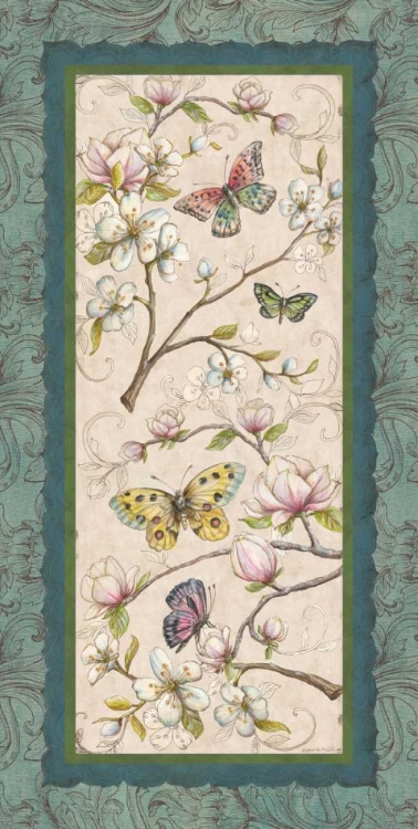 Picture of LE JARDIN BUTTERFLY PANEL II