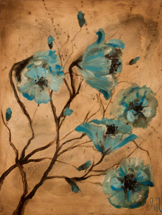 Picture of BLUE POPPIES I
