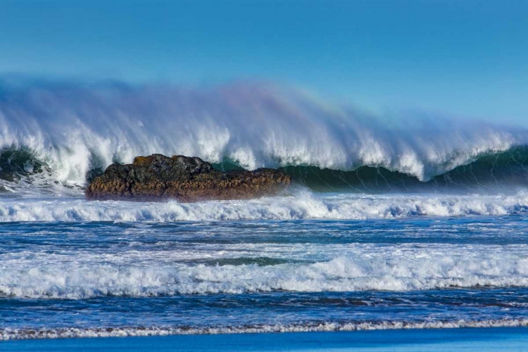 Picture of WAVES IN CAYUCOS I