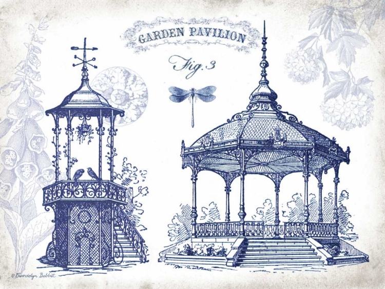 Picture of GARDEN PAVILIONS INDIGO