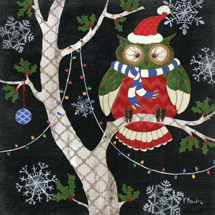 Picture of WINTER FANTASY OWLS I