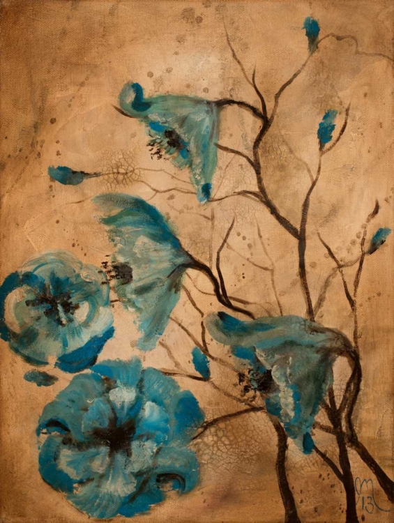Picture of BLUE POPPIES II