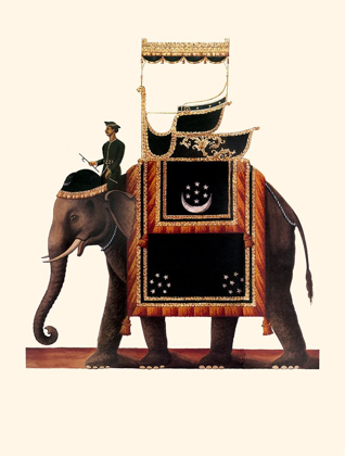 Picture of INDIAN CEREMONIAL ELEPHANT- BLACK