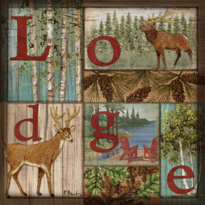 Picture of L IS FOR LODGE