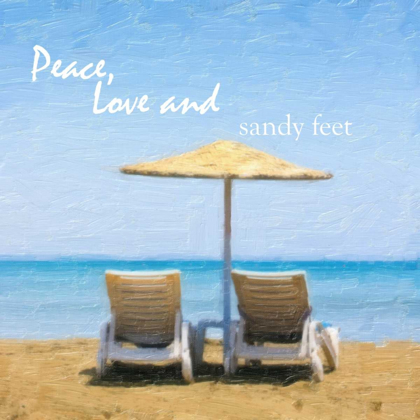 Picture of PEACE LOVE AND SANDY FEET
