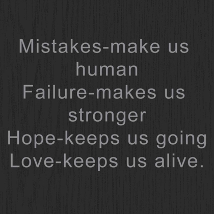 Picture of MISTAKES