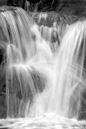 Picture of WATER ON THE ROCKS III BW