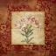 Picture of RED BORDER FLORAL A2