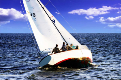 Picture of SAILING AT DAYS END