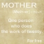 Picture of MOTHER DEFINITION