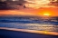 Picture of SUNRISE ABOVE THE SEA I