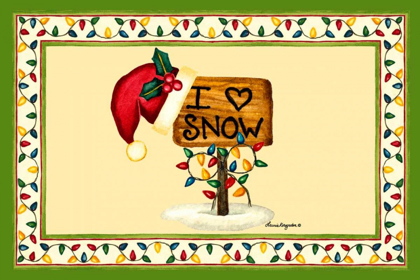 Picture of I LOVE SNOW