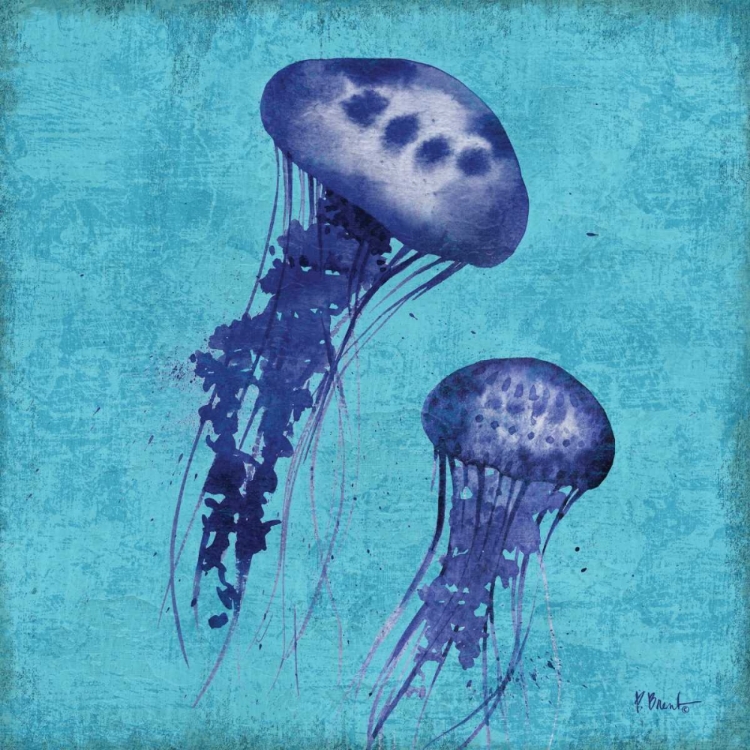 Picture of INDIGO JELLYFISH I