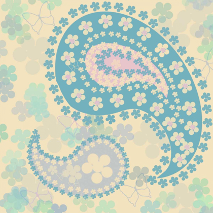 Picture of PASTEL PAISLEY 1