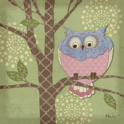 Picture of PASTEL FANTASY OWLS III