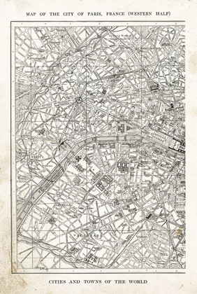 Picture of PARIS MAP I
