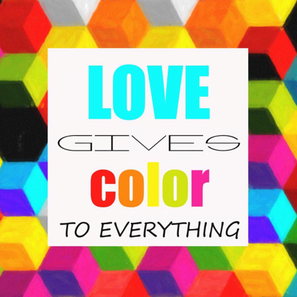 Picture of LOVE GIVES COLOR