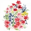 Picture of SPRING BLOOMS SQ I