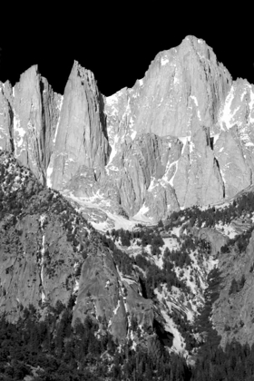 Picture of MORNING ON MT. WHITNEY II BW