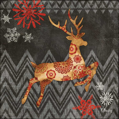 Picture of REINDEER DANCE I