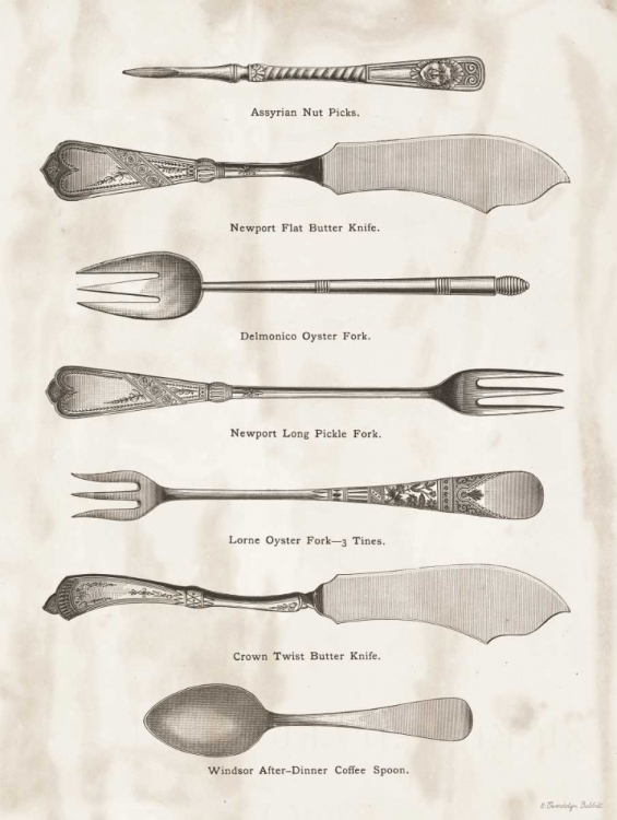 Picture of SERVING UTENSILS II