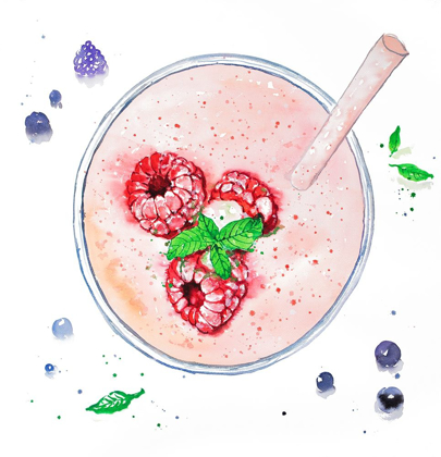 Picture of STRAWBERRY AND RASPBERRY SMOOTHIE