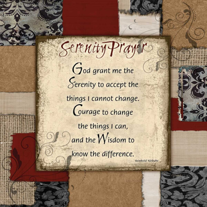 Picture of PATCHWORK SERENITY PRAYER